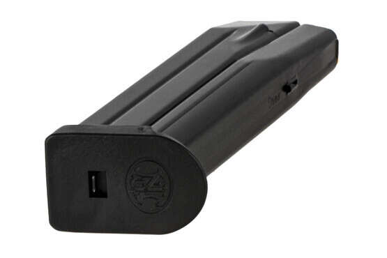 The FN America 509 9mm magazine features a flush fit polymer base pad